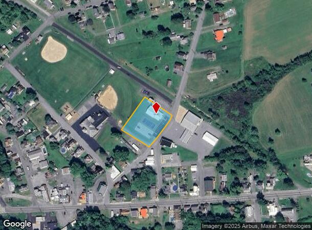 51 Locust St, Beech Creek, PA Parcel Map