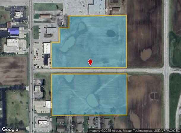 1270 N Shoop Ave, Wauseon, OH Parcel Map