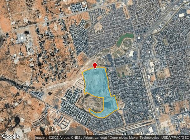  6101 W Wadley Ave, Midland, TX Parcel Map