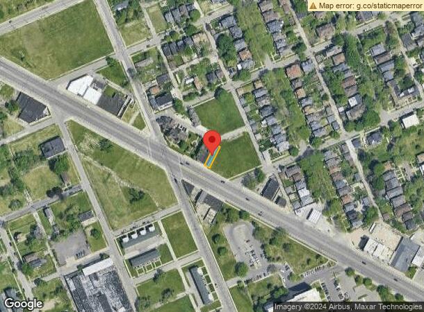  4122 Grand River Ave, Detroit, MI Parcel Map