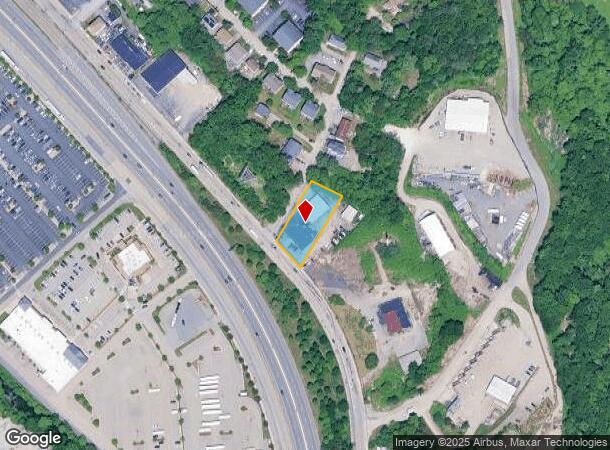  1051 Millbury St, Worcester, MA Parcel Map