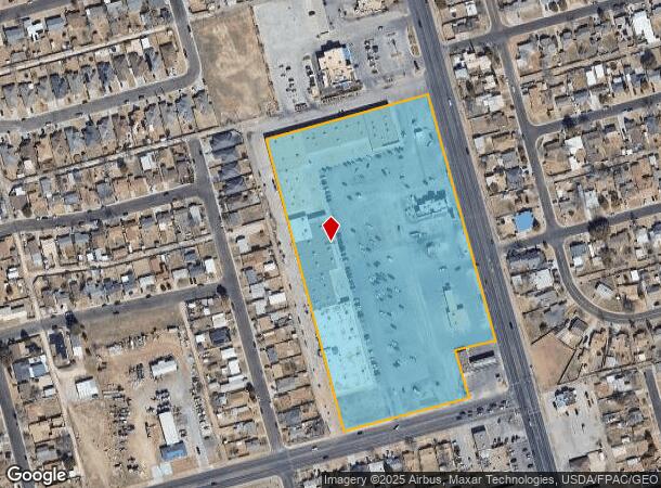 1623 N County Rd W, Odessa, TX Parcel Map