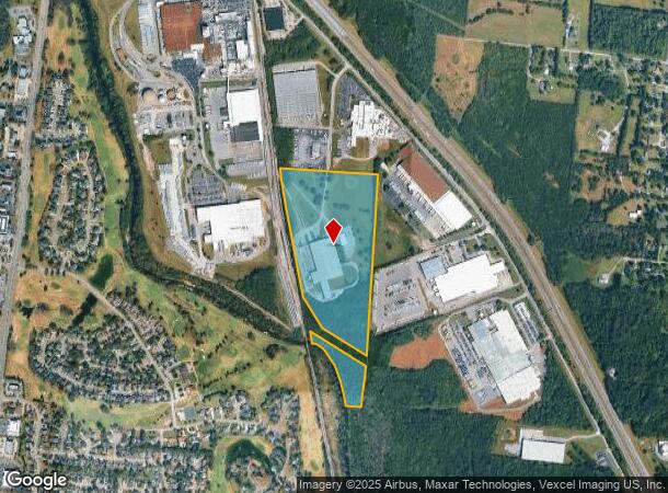  650 Butler St, Murfreesboro, TN Parcel Map