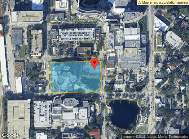  83 W Miller St, Orlando, FL Parcel Map