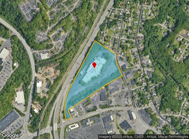 925 Oak St, Scranton, PA Parcel Map
