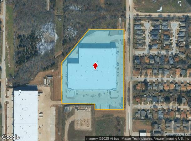 3550 New York Ave, Arlington, TX Parcel Map