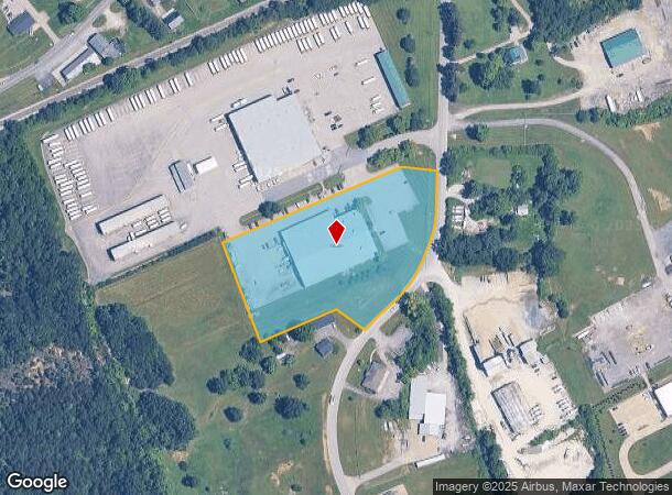 1900 Button Ln, La Grange, KY Parcel Map