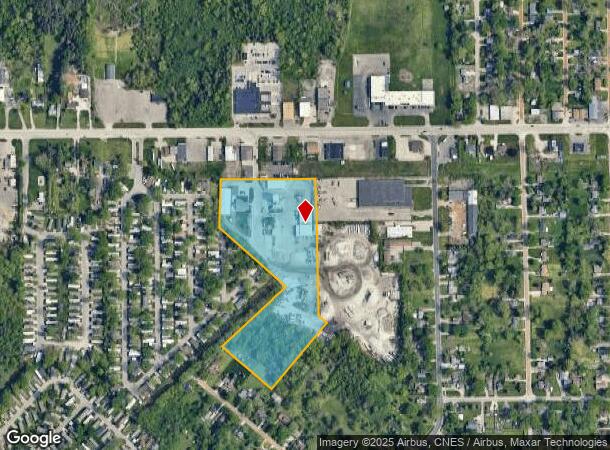 3275 W Pasadena Ave, Flint, MI Parcel Map