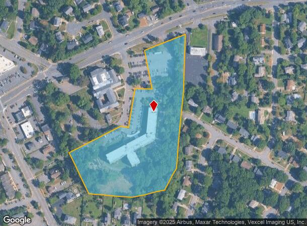 6925 Columbia Pike, Annandale, VA Parcel Map