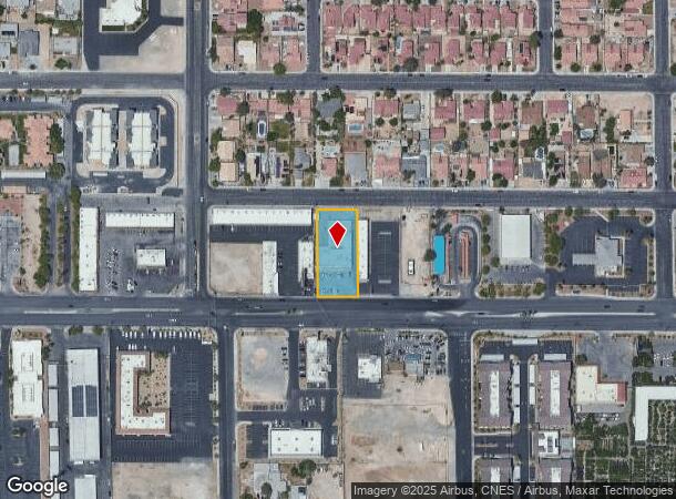  5620 W Charleston Blvd, Las Vegas, NV Parcel Map