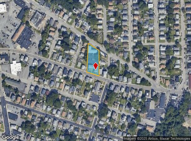 691 Weeden St, Pawtucket, RI Parcel Map