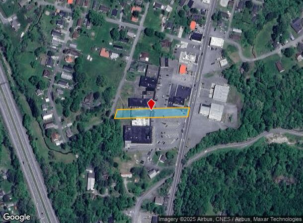  809 Main St E, Oak Hill, WV Parcel Map