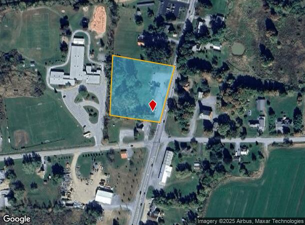  3153 Route 7, Ferrisburgh, VT Parcel Map