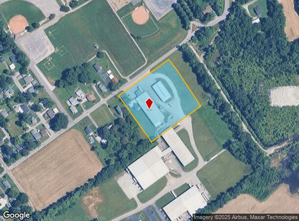 348 N Fern St, Sellersburg, IN Parcel Map