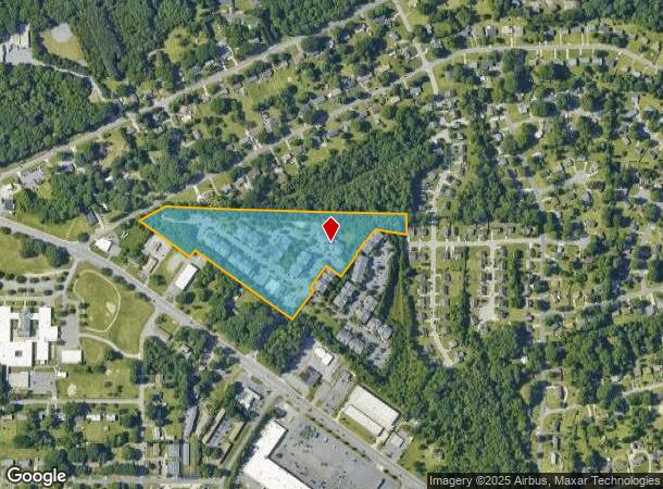 2309 Providence Pt Ln, Winston Salem, NC Parcel Map