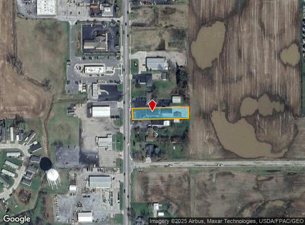  1380 N Shoop Ave, Wauseon, OH Parcel Map