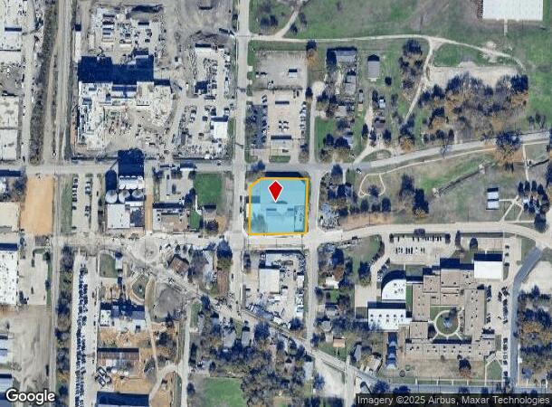  711 E Louisiana St, Mckinney, TX Parcel Map