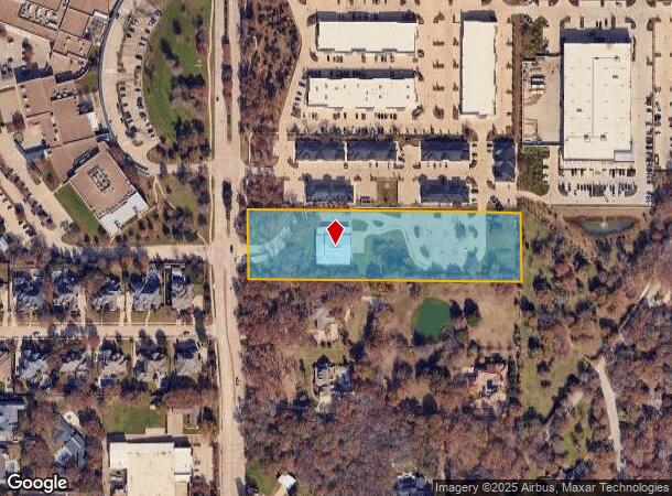  595 S Kimball Ave, Southlake, TX Parcel Map