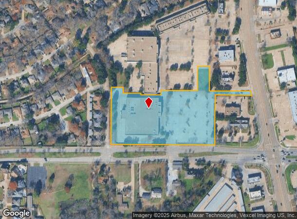  5950 S Cooper St, Arlington, TX Parcel Map