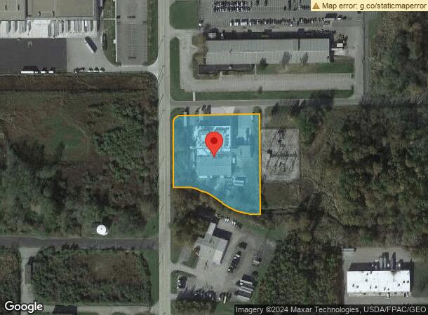  12485 Commissioner Dr, North Jackson, OH Parcel Map