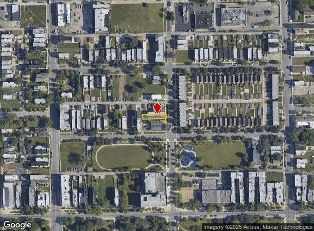  1264 S Saint Louis Ave, Chicago, IL Parcel Map