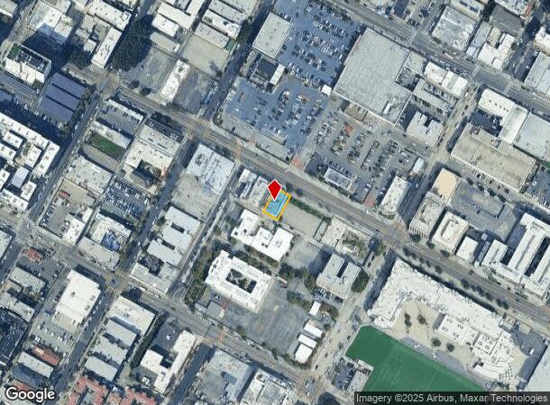  1636 Wilshire Blvd, Los Angeles, CA Parcel Map