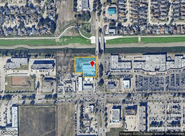  6730 Wilcrest Dr, Houston, TX Parcel Map