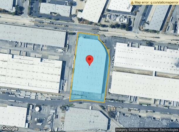  6000 E Slauson Ave, Commerce, CA Parcel Map