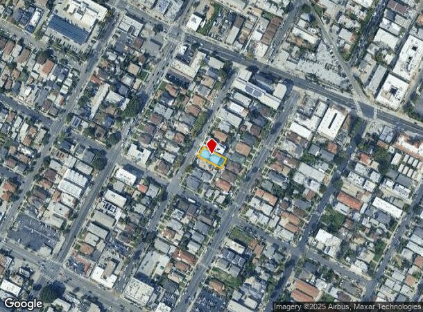  216 N Coronado St, Los Angeles, CA Parcel Map