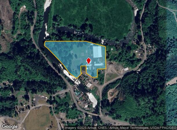 14 Fairgrounds Rd, Skamokawa, WA Parcel Map