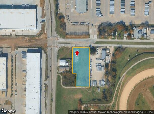  909 W Hunter Ferrell Rd, Grand Prairie, TX Parcel Map