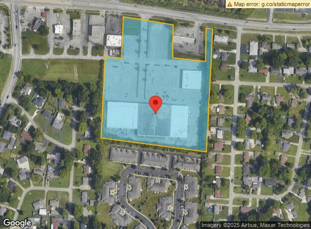  5702 Outer Loop, Louisville, KY Parcel Map