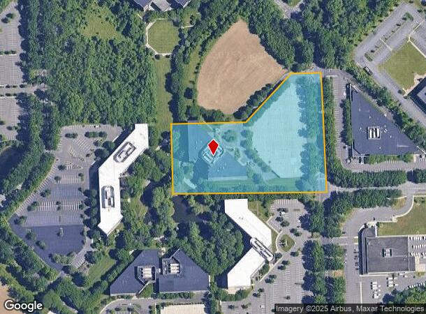 210 Carnegie Ctr, Princeton, NJ Parcel Map