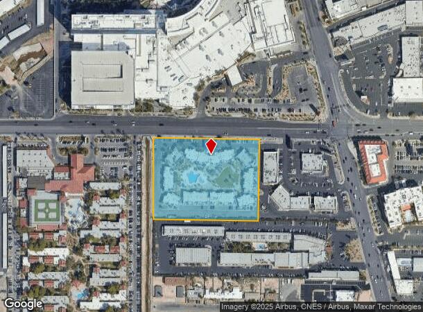  455 E Harmon Ave, Las Vegas, NV Parcel Map