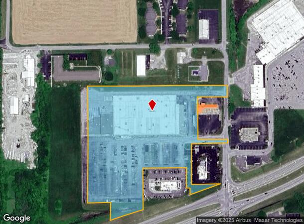 1807 N Broadway St, Greensburg, IN Parcel Map