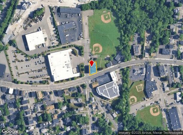  184 Water St, Wakefield, MA Parcel Map