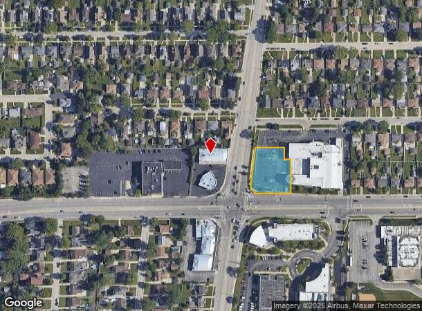 8000 N Waukegan Rd, Niles, IL Parcel Map