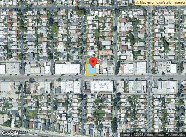  4223 W Jefferson Blvd, Los Angeles, CA Parcel Map