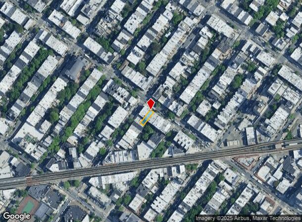  254 Irving Ave, Brooklyn, NY Parcel Map