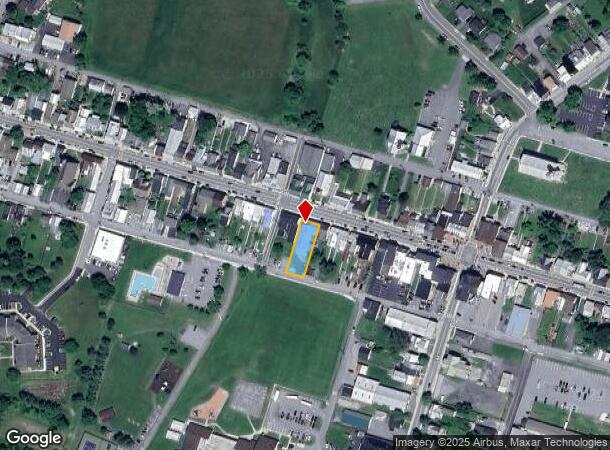 123 W Main St, Emmitsburg, MD Parcel Map