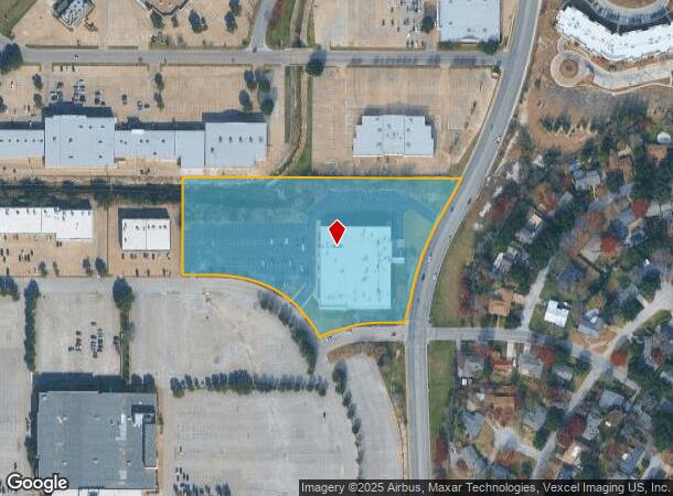 1540 Mall Cir, Fort Worth, TX Parcel Map