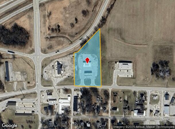  402 W Johnson St, Pocahontas, IL Parcel Map