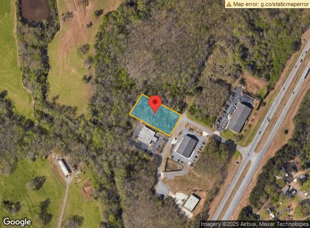  1040 Thomas Ave, Watkinsville, GA Parcel Map