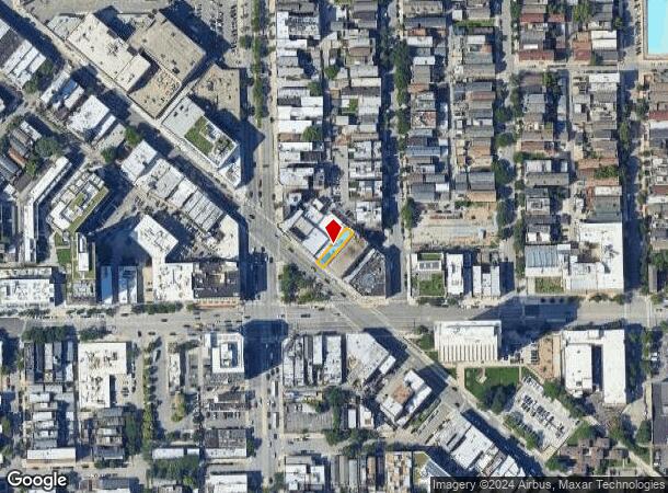  1215 N Milwaukee Ave, Chicago, IL Parcel Map