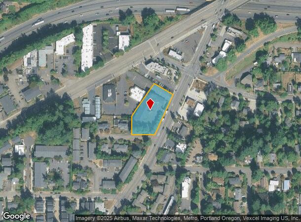  10155 Sw Capitol Hwy, Portland, OR Parcel Map
