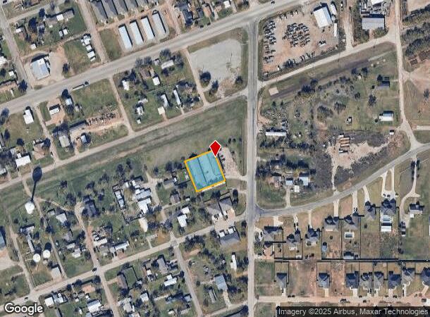 100 College Ave, Holliday, TX Parcel Map