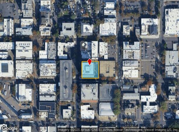 975 Oak St, Eugene, OR Parcel Map