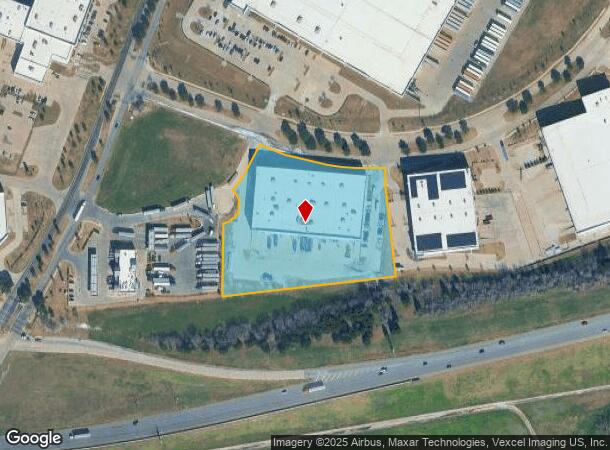  4970 S Merrifield Rd, Dallas, TX Parcel Map