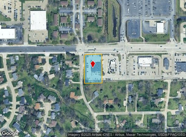  2705 E 53Rd St, Davenport, IA Parcel Map