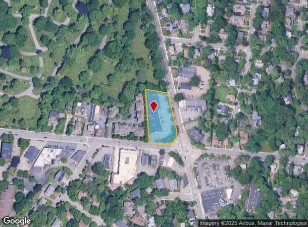  1099 Beacon St, Newton Highlands, MA Parcel Map